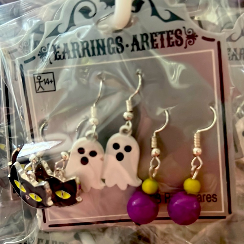 Halloween earrings